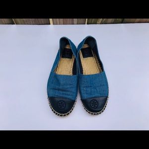 Tory Burch Denim Espadrilles